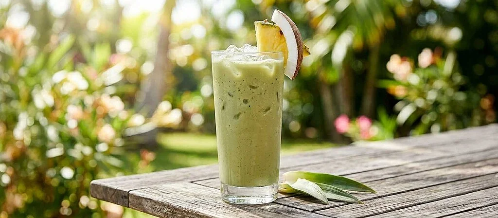 matcha coco pour une pause fraîcheur